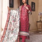 Mausummery Khaddar Dress by dhaga.pk