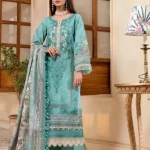Mausummery Khaddar Dress by dhaga.pk