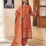 Mausummery Khaddar Dress by dhaga.pk