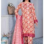 qalamkar linen dress by dhagapk