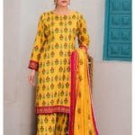 qalamkar linen dress by dhagapk