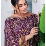 qalamkar linen dress by dhagapk