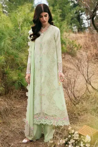 Qalamkar clothing summer collection by dhaga.pk